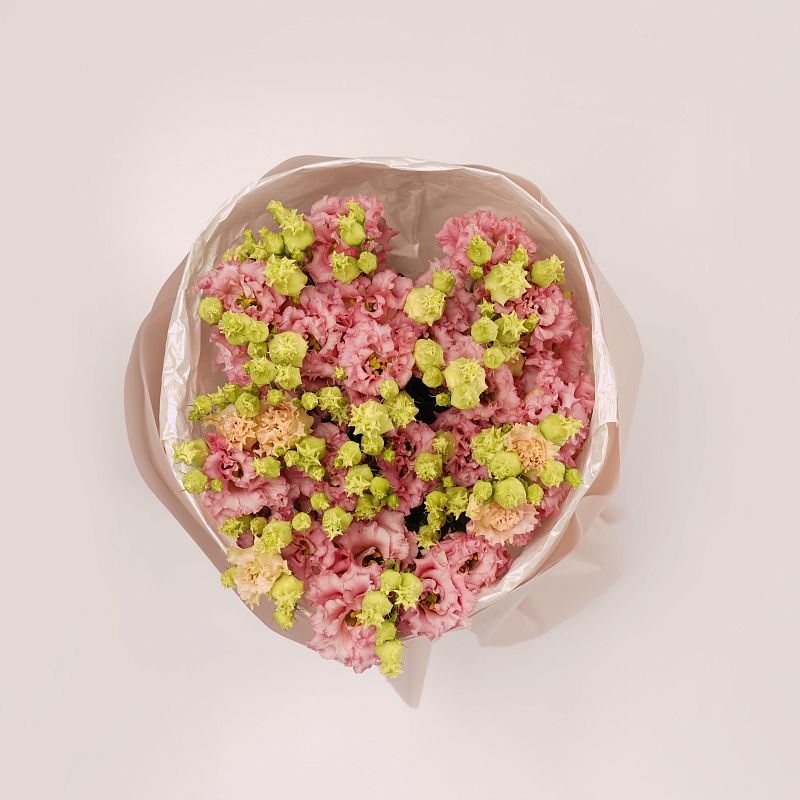 Розовый лисиантус Алиса M фото