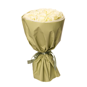 Букет из 15 роз Аваланч 50 см