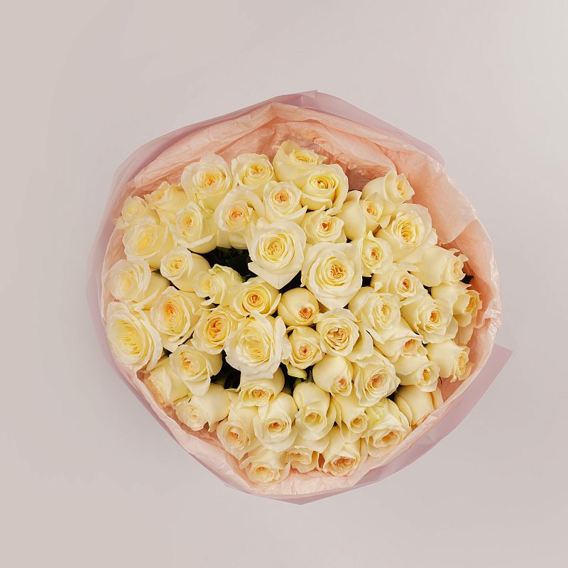 Букет из 51 розы Кендлайт Э 50 см фото