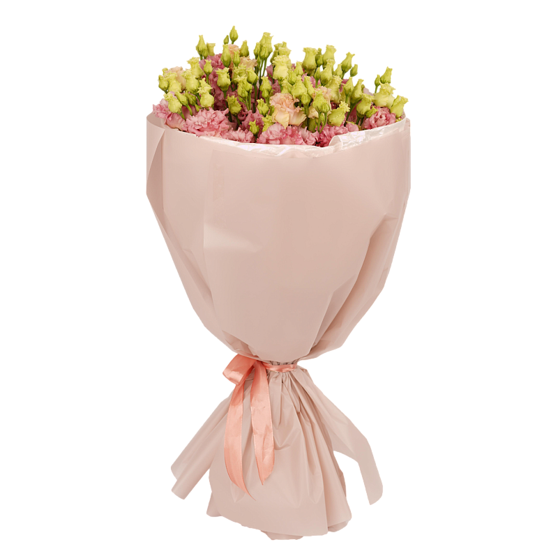 Розовый лисиантус Алиса M фото