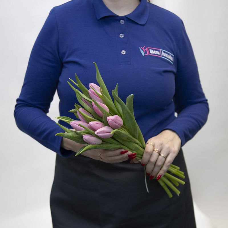 11 розовых тюльпанов фото