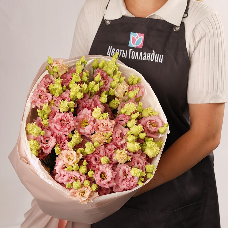 Розовый лисиантус Алиса L фото