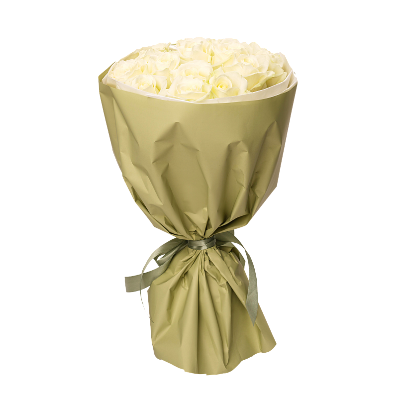 Букет из 15 роз Аваланч 50 см фото